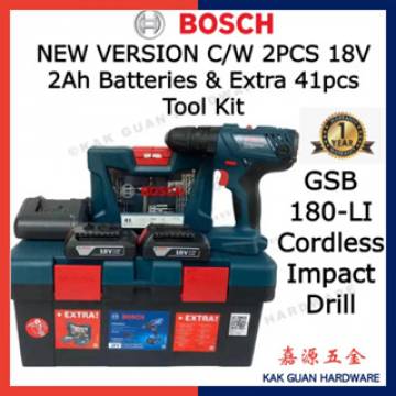 BOSCH GSB 180 LI CORDLESS IMPACT DRILL