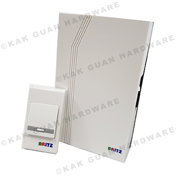 BRITZ A-207 DC WIRED METALLIC SOUND DOOR BELL