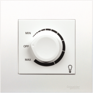 SCHNEIDER KB31RD400 VIVACE 1GANG 400W LIGHT DIMMER