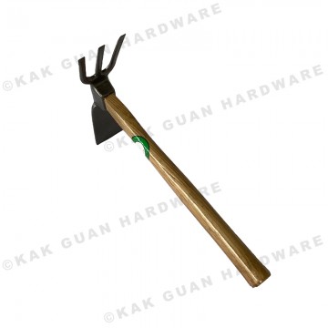 GJ-7002 FORGED HOE WITH FORK