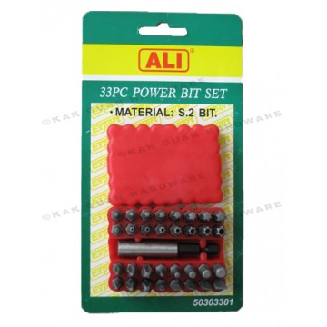 ALI 503-03301 33 PCS POWER BIT SET