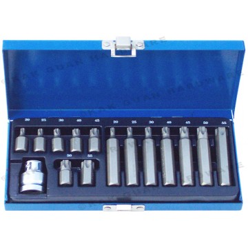 ALI 506-01502 15PCS PROFESSIONAL QUALITY TORX-STAR BIT SET