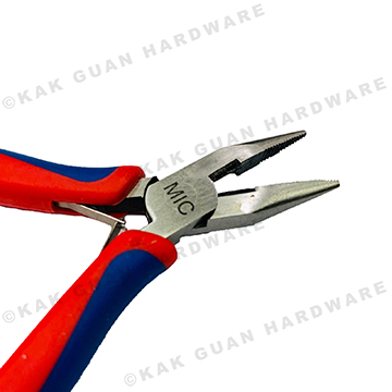 MIC MINI LONG NOSE PLIER 5"