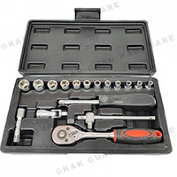 GTY CR-V 17PCS 1/4" SOCKET TOOL SET