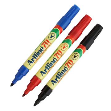 ARTLINE 70 HIGH PERFORMANCE MARKER (BLACK, BLUE, RED)