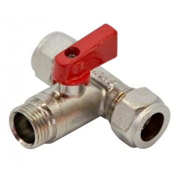 SHOWY 5126-201 15 X 15 X 1/2”M C/C ”T” STOP COCK