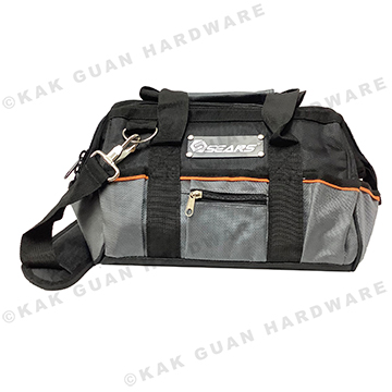 SEARS 13" GREY/BLACK TOOL BAG