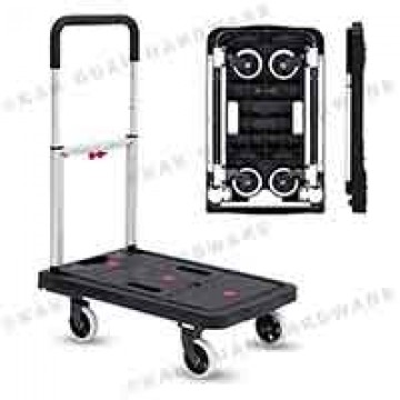MIC1001 BLACK FOLDABLE TROLLEY (150KG)